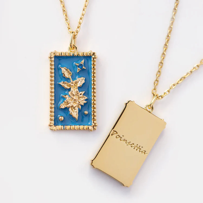 Petal-icious Birth Flower Bling-a-Ding Necklace - Necklaces Aura