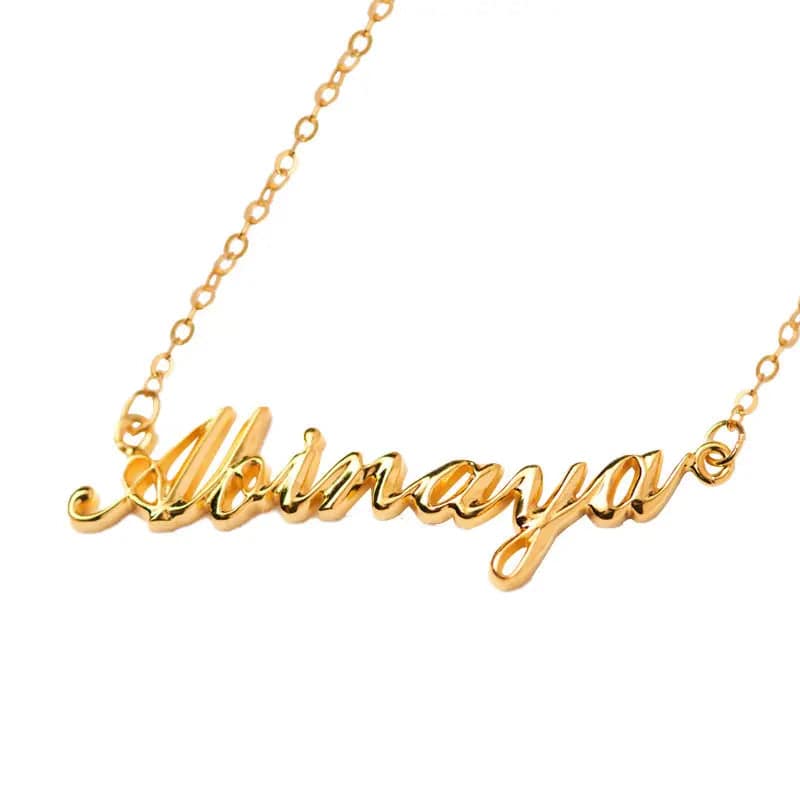 Super Classy Bling Bling with Your Name on It! - Necklaces Aura
