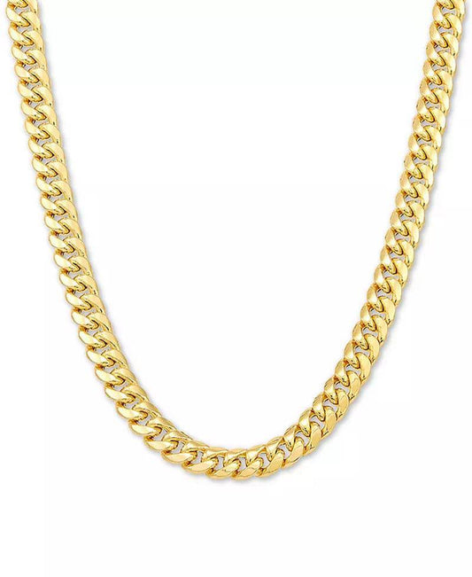 Miami Cuban Link 18" Chain Necklace (6Mm) in 10K Gold - Necklaces Aura