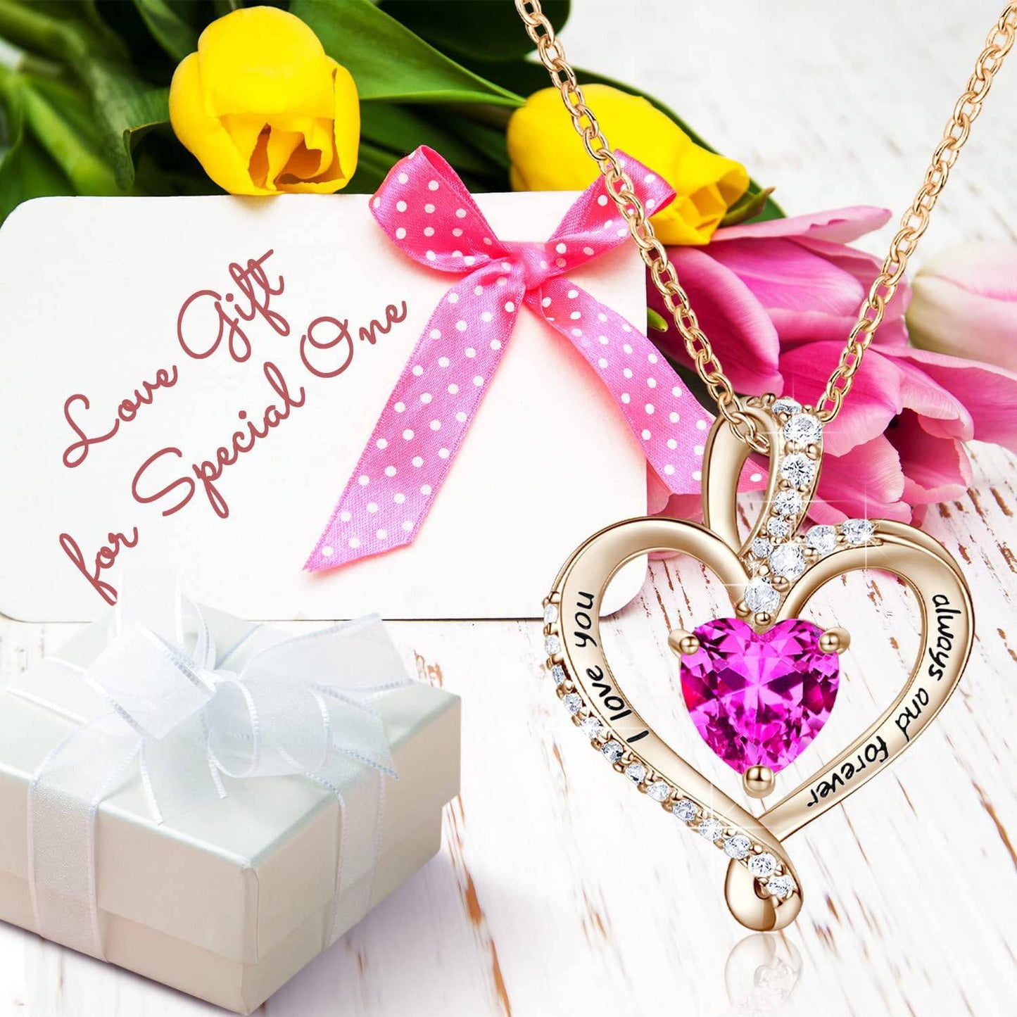 Sparkly Heart Blingy Thingy in Fancy Silver - The Ultimate "I Love You, Mom!" Necklace for Women, Moms, and Friends Who Deserve a Little Extra Shine!