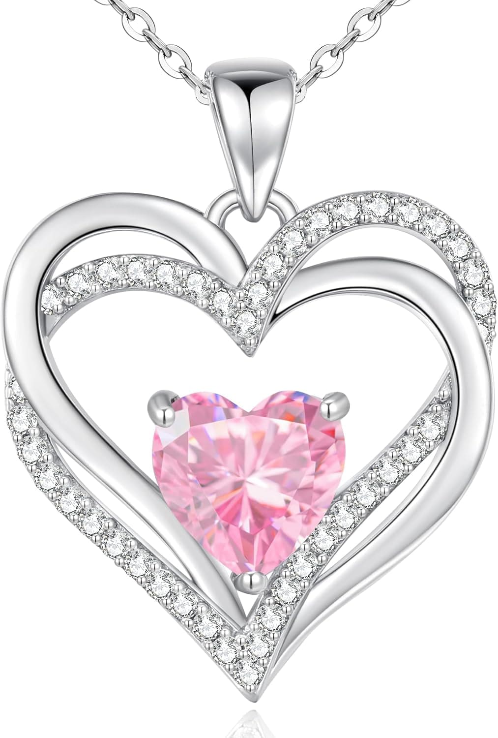 Shiny Heart Necklace: The Ultimate Guilt-Free Bribe for Christmas, Birthdays, and "I Forgot Mother's Day" Moments!